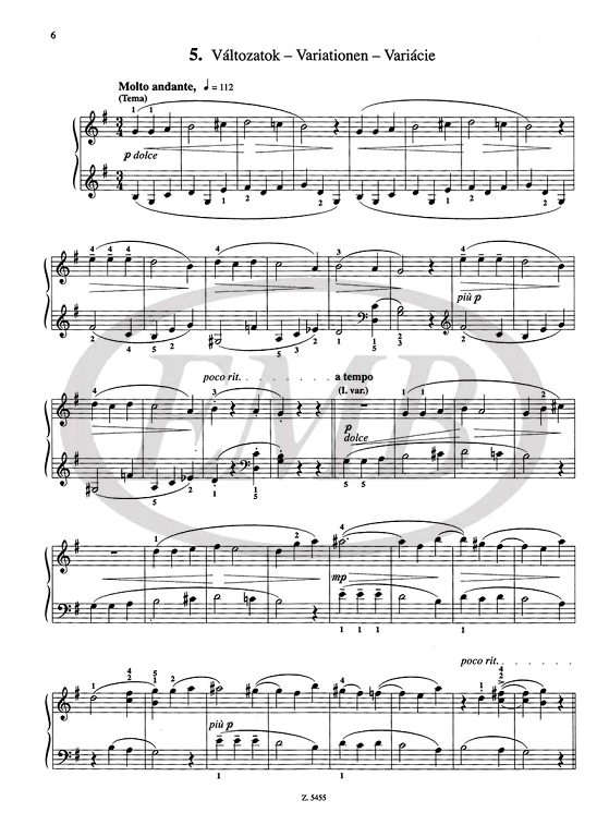 BARTOK B. - FOR CHILDREN V.3-4 -