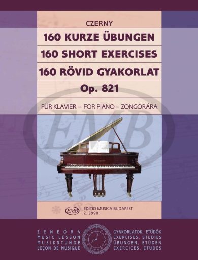 CZERNY C. - EJERCICIOS (160) - OP.821