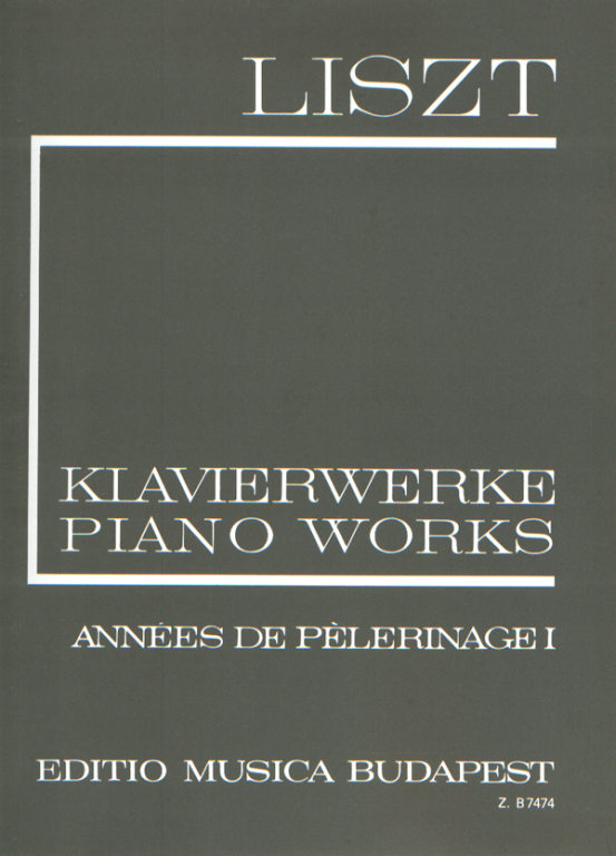 LISZT F. - AÑOS DE PEREGRINAJE V.1 -