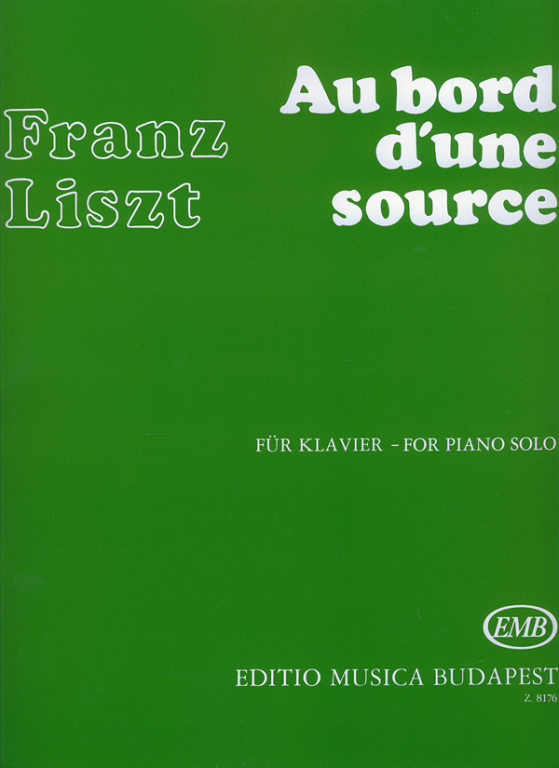 LISZT F. - AL BORDE DE UNA FUENTE -