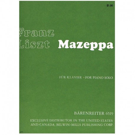 LISZT F. - MAZEPPA -
