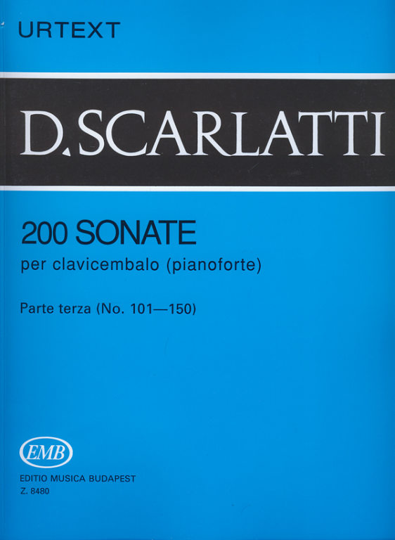 SCARLATTI D. - SONATAS V.3 (101-150) (200) URTEXT -