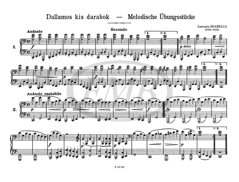 DIABELLI A. - PIEZAS MELODICAS (28) - OP.149