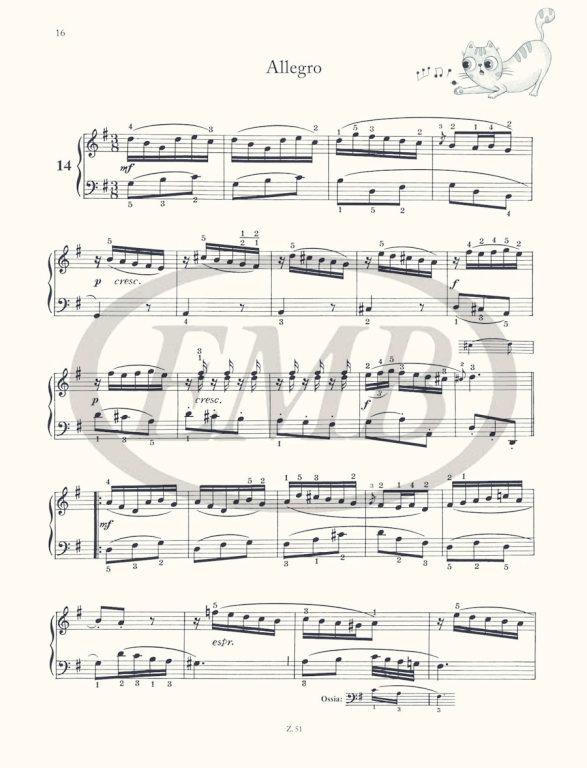 MOZART W.A. - PIEZAS INFANTILES DE 6 A 8 AÑOS (22 PIEZAS FACILES)