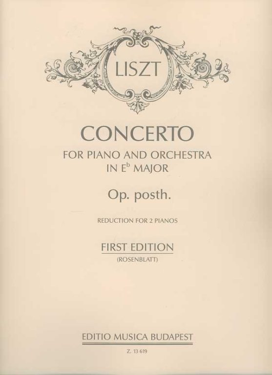 LISZT F. - CONCIERTO MIb M -