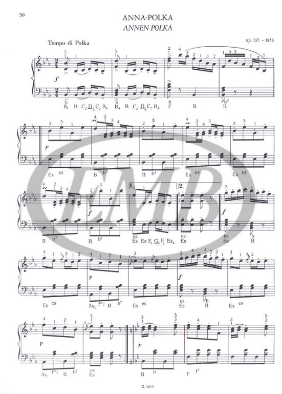 STRAUSS J. (JR) - ALBUM (PARA PIANO O ACORDEON) -