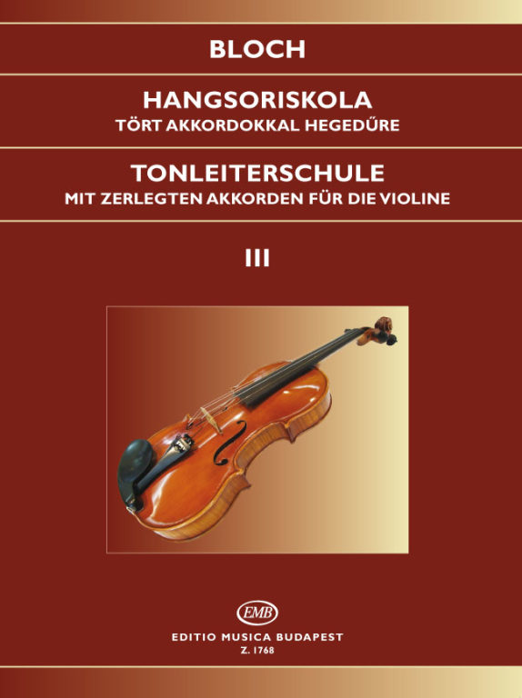 BLOCH J. - ESTUDIOS DE ESCALAS V.3 - OP.5