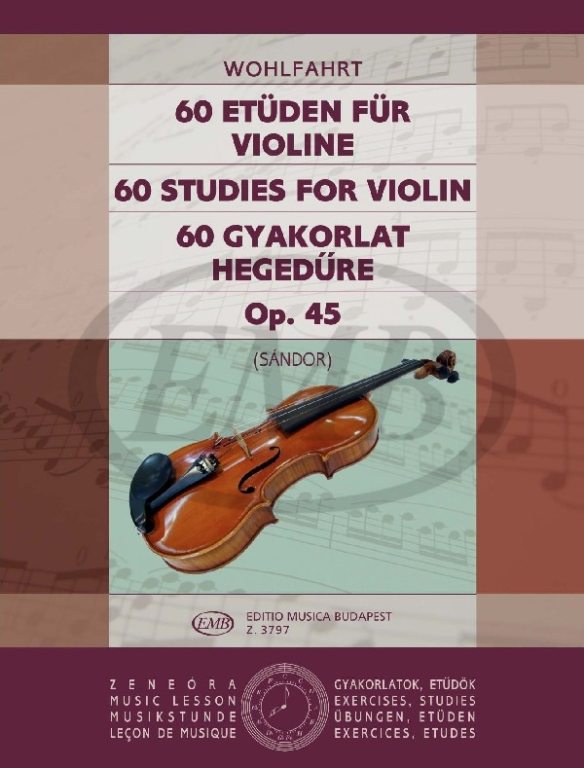 WOHLFAHRT F. - ESTUDIOS (60) - OP.45- VIOLIN -