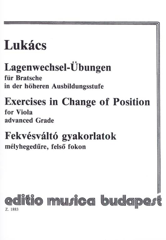 LUKACS P. - EJERCICIOS CAMBIO POSICION -