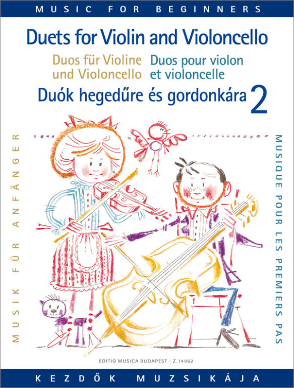 ALBUM - DUOS PARA PRINCIPIANTES  V.2 -(VIOLIN Y CELLO)