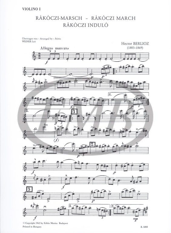 BERLIOZ H. - MARCHA RAKOCZI (JOVEN ORQUESTA) -