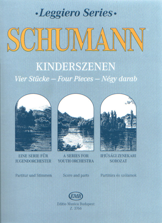 SCHUMANN R. - PIEZAS DE ESCENAS DE NIÑOS (4)(JOV.ORQ.) -
