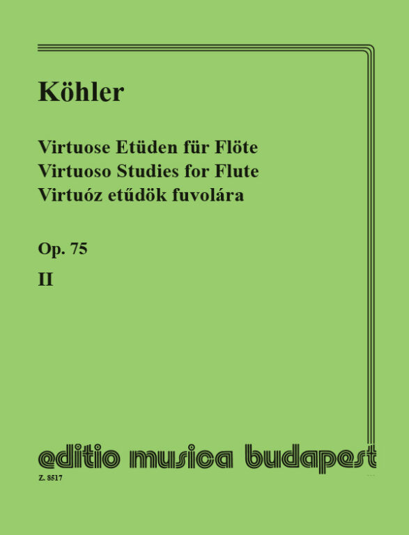 KOHLER E. - ESTUDIOS VIRTUOSIDAD (30) - OP.75 Nº2