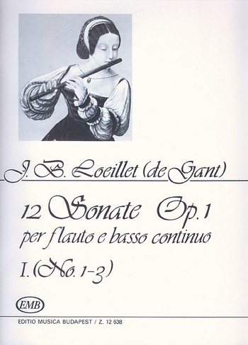 LOEILLET J.B.(DE GANT) - SONATAS V.1 (12) - OP.1