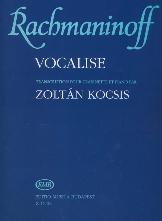 RACHMANINOFF S. - VOCALISE - OP.34 Nº14