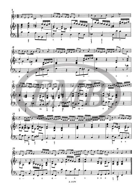 TELEMANN G.P. - SONATA FA M -