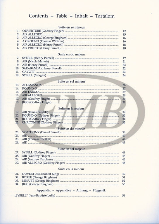 ALBUM - ENGLISH AIRS (34) -