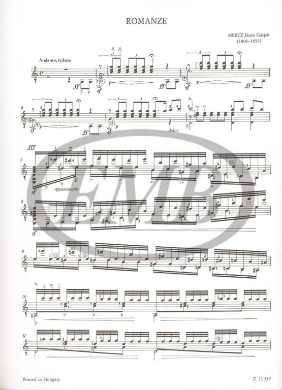 MERTZ J.G. - PIEZAS SELECTAS (6) -