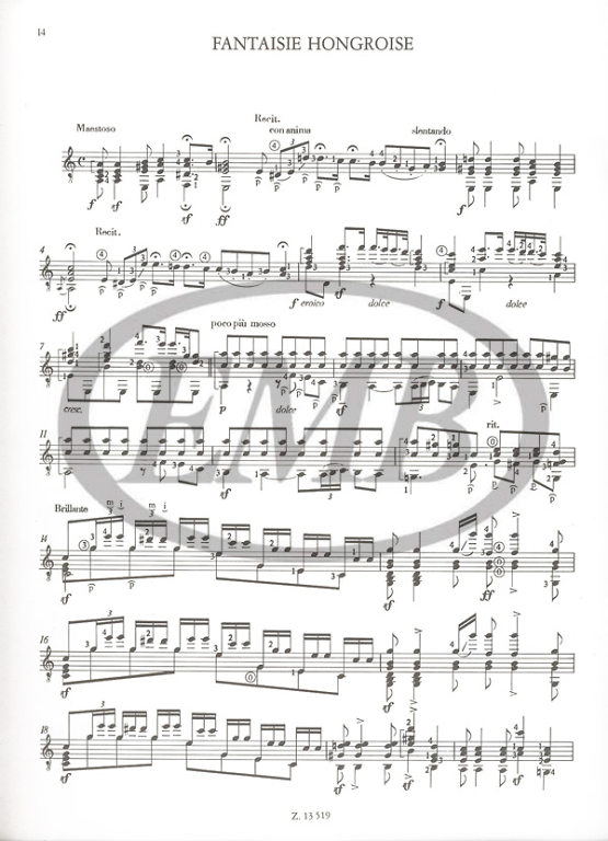 MERTZ J.G. - PIEZAS SELECTAS (6) -