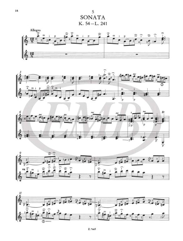 SCARLATTI D. - SONATAS (5) -