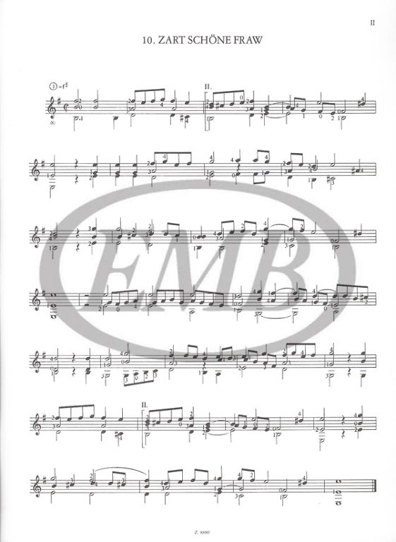 NEWSIDLER H. - DANZAS FACILES PARA LAUD (10) -