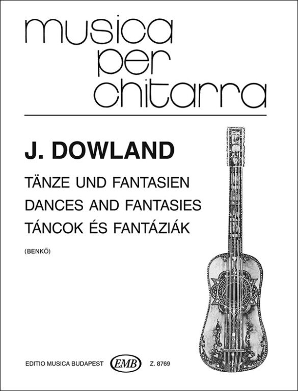 DOWLAND J. - DANZAS Y FANTASIAS -