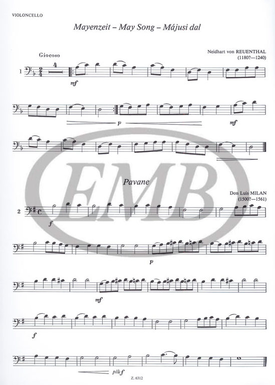 ALBUM - MUSICA PARA PRINCIPIANTES V.1 (PARTE CELLO) -