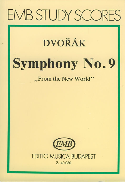 DVORAK A. - SINFONIA Nº9 MI m NUEVO MUNDO - OP.95( BOLSILLO)
