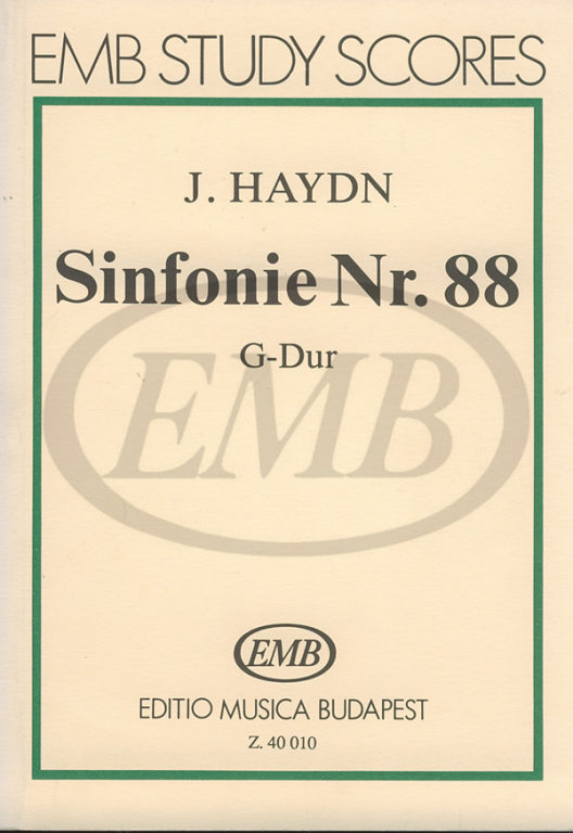 HAYDN J. - SINFONIA Nº88 SOL M - (BOLSILLO)