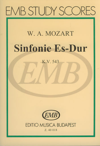 MOZART W.A. - SINFONIA Nº39 MIb M - KV.543 (BOLSILLO)