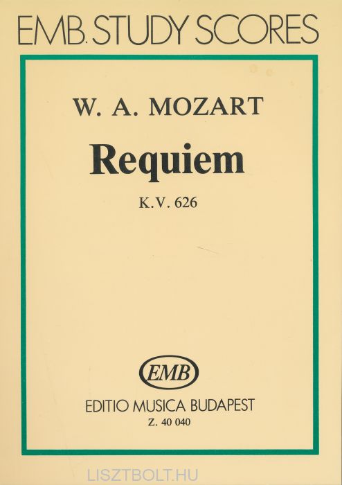 MOZART W.A. - REQUIEM - KV.626 (BOLSILLO)