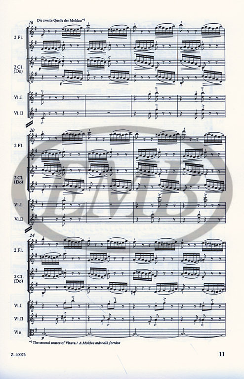 SMETANA B. - POEMA SINFONICO Nº2 MOLDAU -