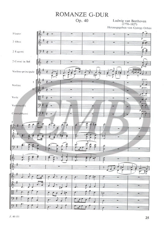 BEETHOVEN L.V. - ROMANZAS OP.40/50 (V) -(BOLSILLO)