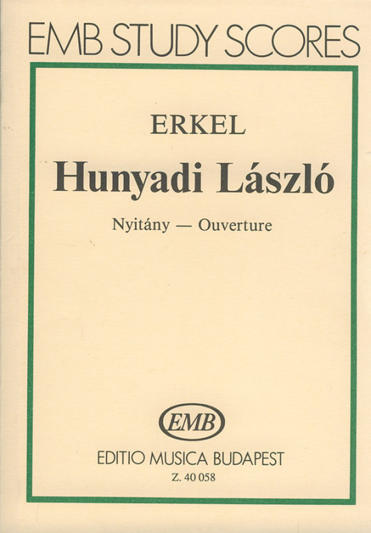 ERKEL F. - HUNDAYI LASZLO (OVERTURA) -
