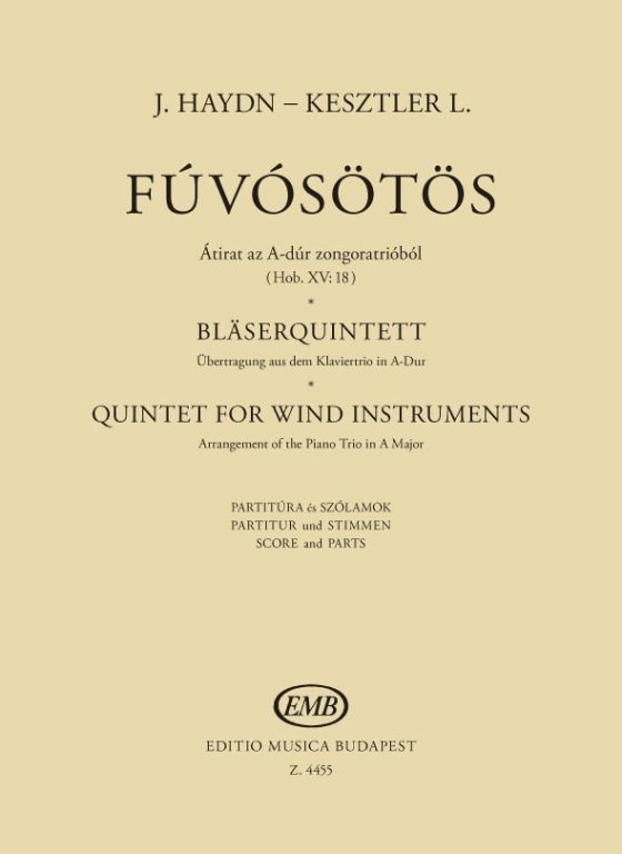 HAYDN J. - QUINTETO LA M (SC+PT) -