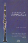 PUYANA J.M. - ESTUDIOS (23) PRACTICA  SATACCATO Y LECTURA MANUSCRITA