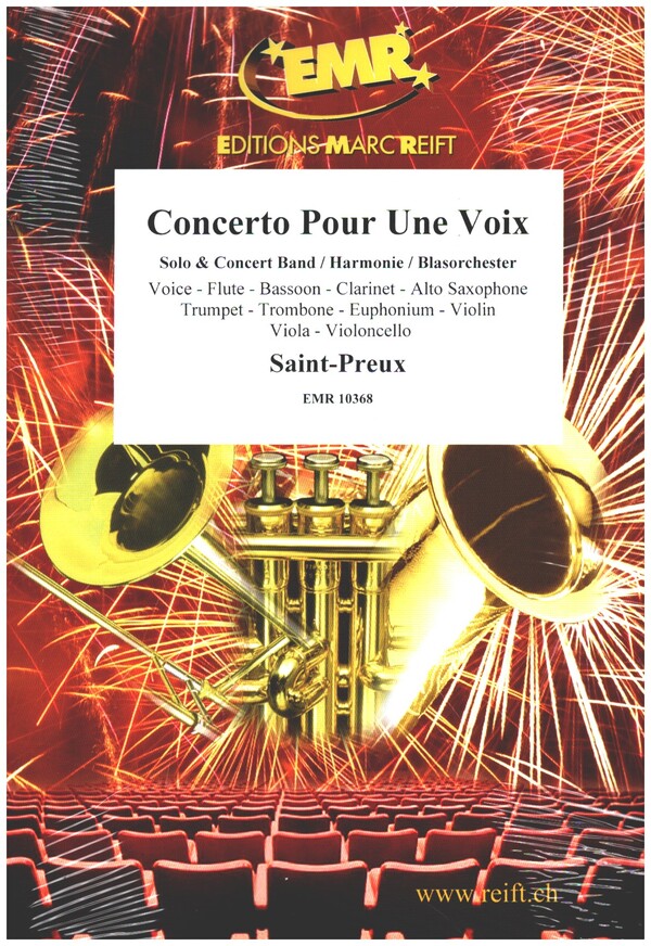 SAINT-PREUX - CONCERTO POR UNE VOIX