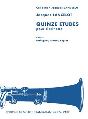 LANCELOT J. - ESTUDIOS (15) DE BERBIGUIER,CRAMER Y KAYSER -