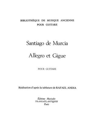 MURCIA S. - ALLEGRO Y GIGA -