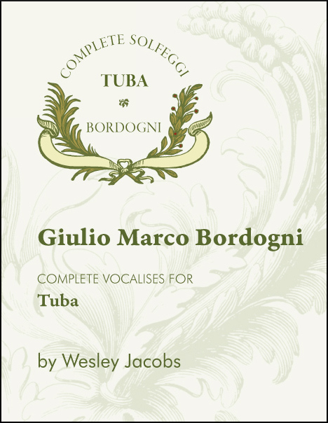 BORDOGNI M. - COMPLETE SOLFEGGI VOCALISES TUBA