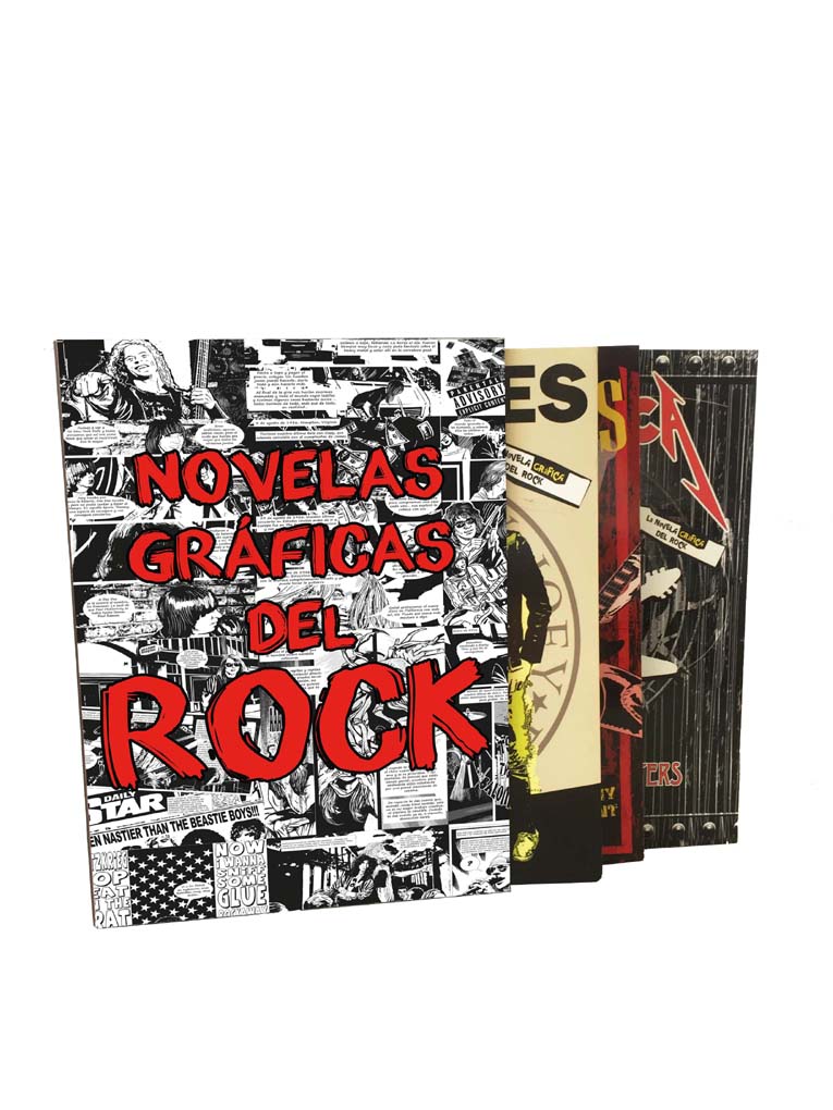 JIM MCCARTHY, BRIAN WILLIAMSON Y MARC OLIVANT -  NOVELAS GRÁFICAS DEL ROCK (Pack 3 Vol)
