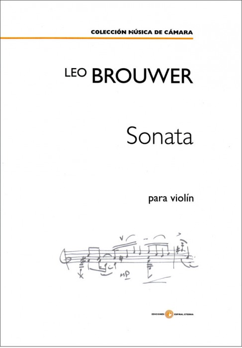 BROUWER L. - SONATA VIOLIN SOLO
