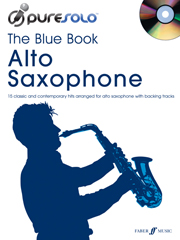 ALBUM - PURE SOLO- THE BLUE BOOK -SAXO ALTO +CD