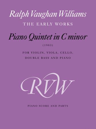 VAUGHAN WILLIAMS R. - PIANO QUINTET DO m