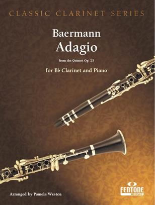 BAERMANN H.J. - ADAGIO SIb M DEL QUINTETO OP.23 -