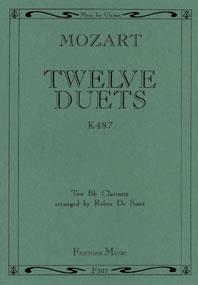 MOZART W.A. - DUOS FACILES (12) - KV.487