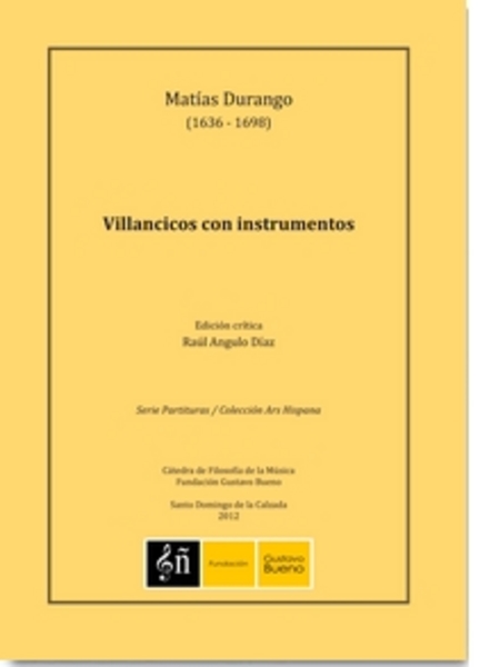 DURANGO M. - VILLANCICOS CON INTRUMENTOS