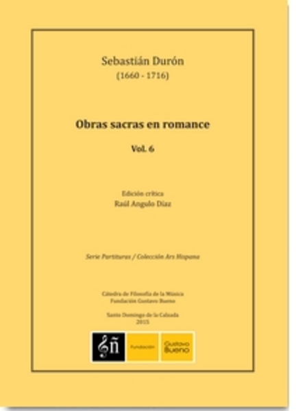 DURON S. - OBRAS SACRAS EN ROMANCE V.6