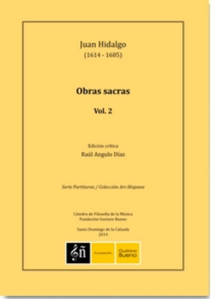 HIDALGO J. - OBRAS SACRAS V. 2