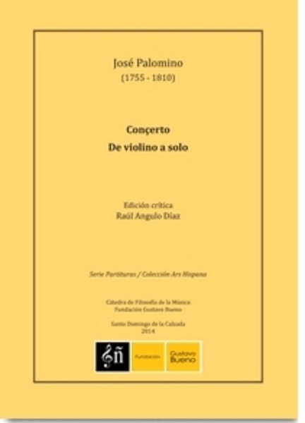 PALOMINO J. - CONCIERTO DE VIOLIN A SOLO